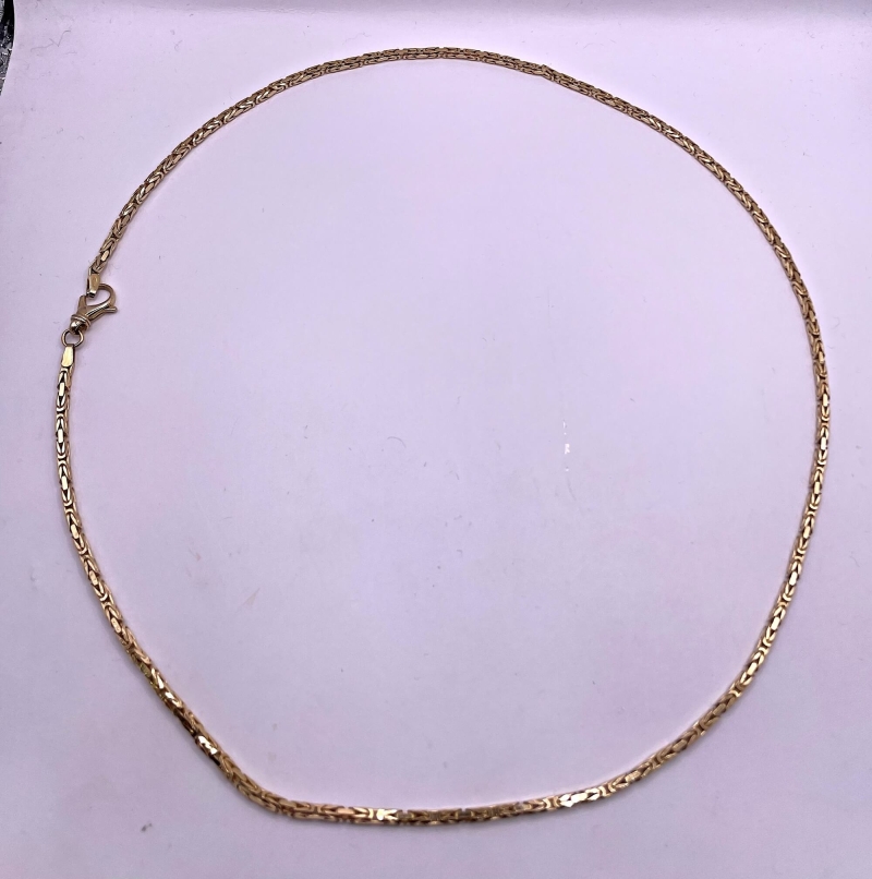 Cadena oro 18 kt
